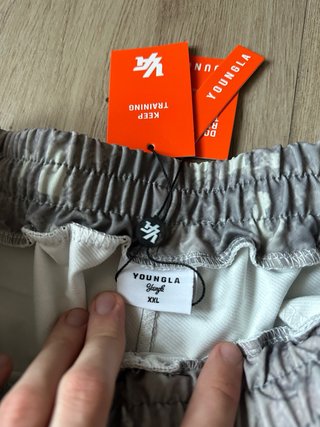 Short YoungLA Taglia XXL Grigio