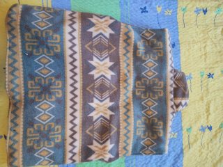 Chaleco polar reversible amarillo