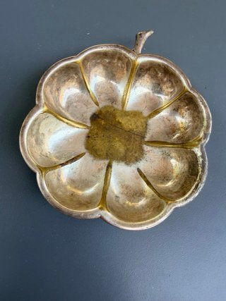 Platito decorativo vintage flor