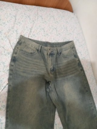 Jeans baggy blu misura XL