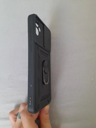 Funda iPhone Antigolpes con Anilla y Protector