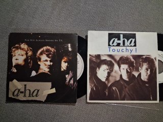 AHA / A-HA Lote 7 discos vinilo 7" 45 rpm