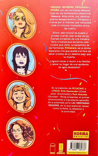 Las hermanas Seasons 1 cómic Norma Editorial