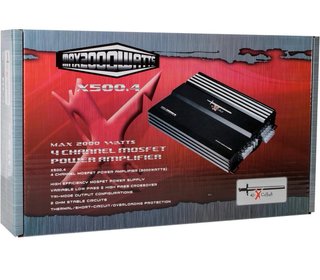 Amplificador EXCALIBUR 2000W 4 Canales