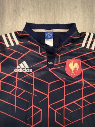 Camiseta Rugby Francia Adidas Talla L
