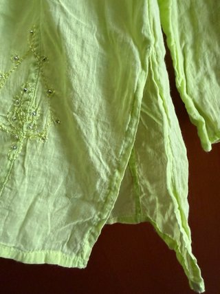 Camicia caftano 100% cotone