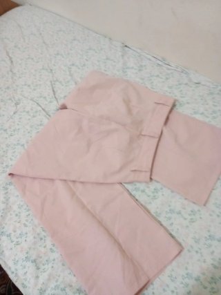 Pantaloni donna rosa taglia S