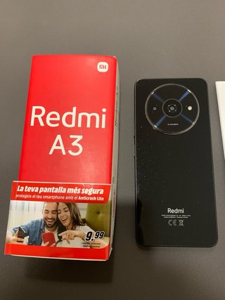 Xiaomi Redmi A3 Negro Nuevo a estrenar