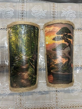 Tejas Decorativas Artesanas Naturaleza