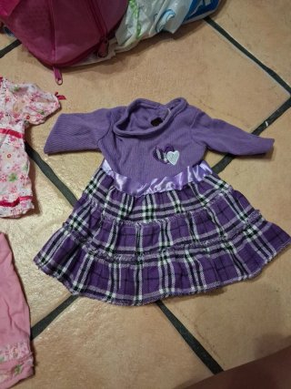Ropa para Nenuco: Vestido, Pantalón y Peto