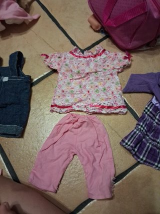 Ropa para Nenuco: Vestido, Pantalón y Peto