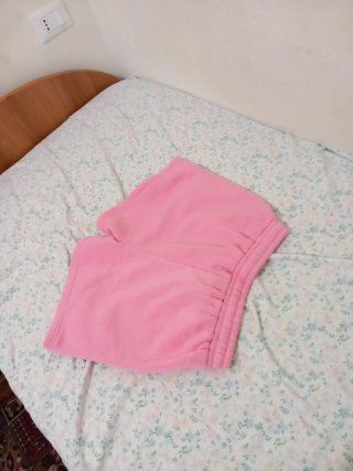 Pantaloncini rosa uomo taglia M