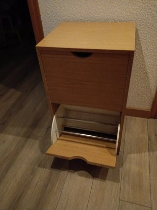 Zapatero de madera para armario