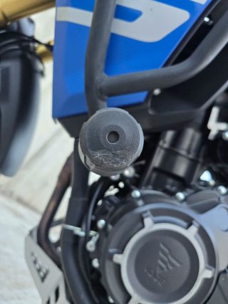 Voge 525 DSX Azul y Blanca