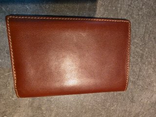 Cartera The Craftsman Piel Marrón 13x9