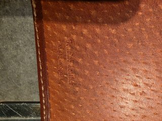 Cartera The Craftsman Piel Marrón 13x9