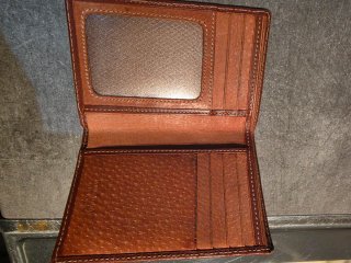 Cartera The Craftsman Piel Marrón 13x9