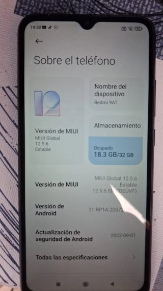 Xiaomi Redmi 9AT 32GB Buen Estado