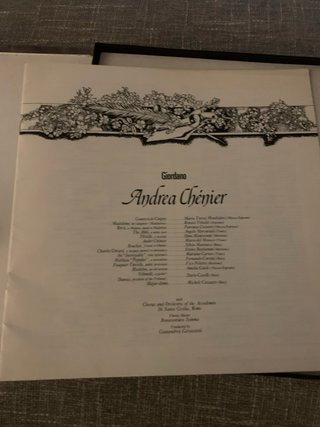 2 Vinili Andrea Chenier Decca Ace of Diamonds