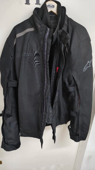 Chaqueta Moto Alpinestar Negra XL