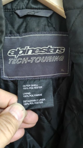 Chaqueta Moto Alpinestar Negra XL