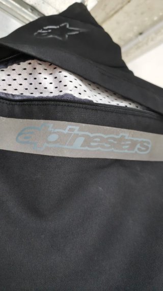 Chaqueta Moto Alpinestar Negra XL