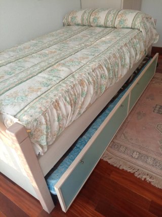 Cama nido de madera
