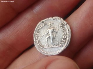 Denario romano plata Caracalla