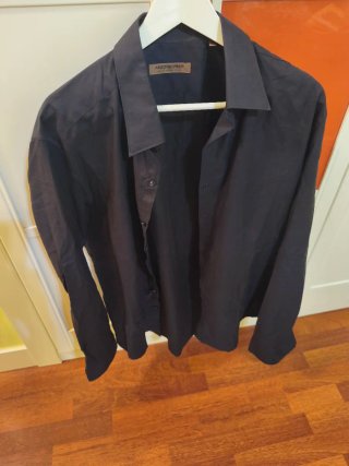 Camisa Antonio Miró Negra Hombre