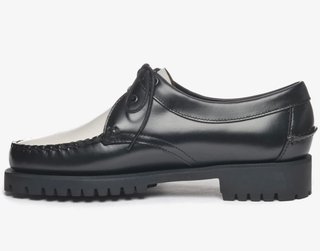 Mocasines Sebago Negro y Blanco