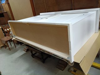 Madia Credenza Laccata Bianca Nuova