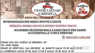 Madia Credenza Laccata Bianca Nuova