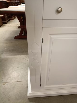 Madia Credenza Laccata Bianca Nuova