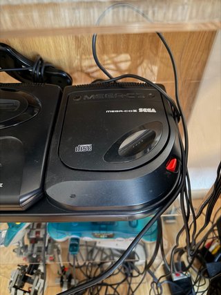 Lote Sega Mega Drive II + Mega CD 5 juegos