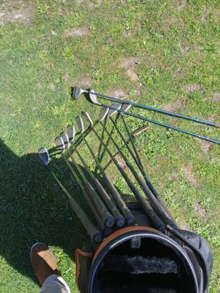 Juego de palos de golf 3 al SW driver y putter