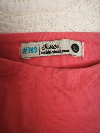 Vestido Inside Talla L Coral