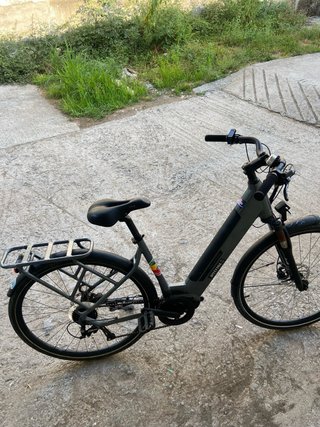 Bicicleta eléctrica Nakamura gris