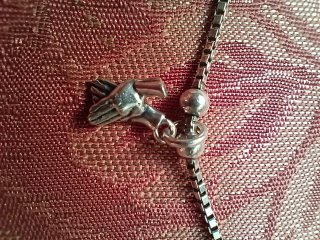 Pulsera Plata Charms Fisio
