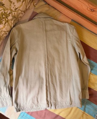 Sobrecamisa Zara Oversize Bolsillos Verde S
