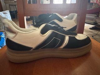 Scarpe donna bianche e nere n. 40