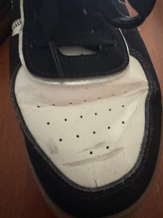 Scarpe donna bianche e nere n. 40