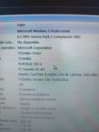 Toshiba Portege Z30-A Negro