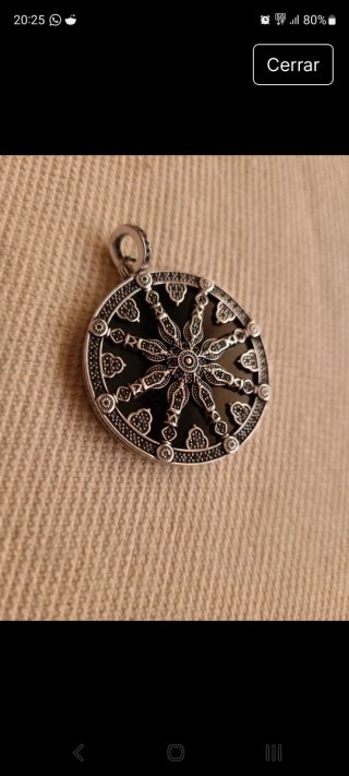 Bisutería mujer Rueda de la Fortuna Plata