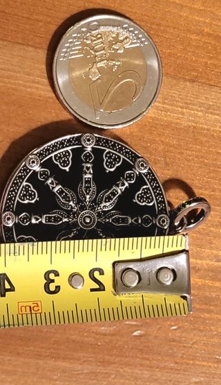 Bisutería mujer Rueda de la Fortuna Plata