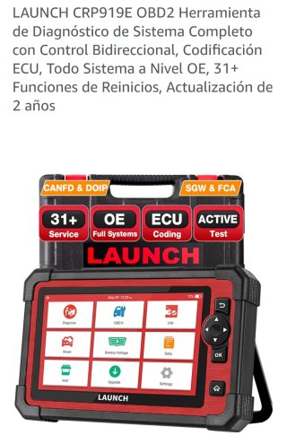 Herramienta Diagnóstico LAUNCH CRP919E OBD