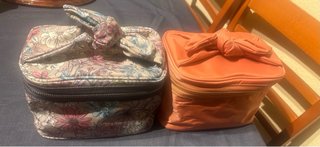 2 Neceseres del Parfois Naranja y Rosa