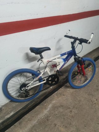 Bicicleta infantil 20 doble suspensión