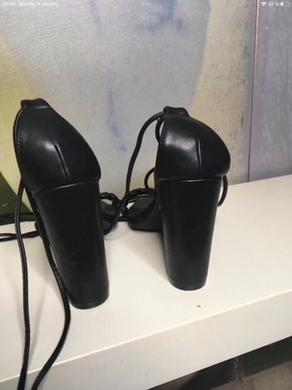 Sandalias tacón negras Givana Talla 39