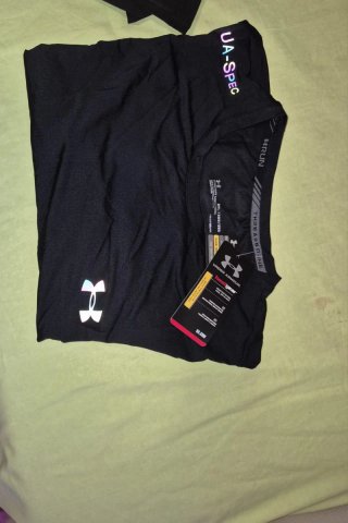 Tuta Under Armour estiva nera