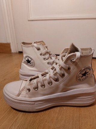 Zapatillas Converse Beige/Blanco Talla 38